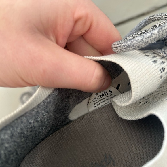 ☀️3/$25 Allbirds Tree Dasher in Quartz / Light Grey men’s 11.5 - Picture 7 of 7